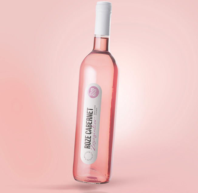 Упаковка & Оформление , Дизайн этикетки для розовых вин Zvyagintsev Winery