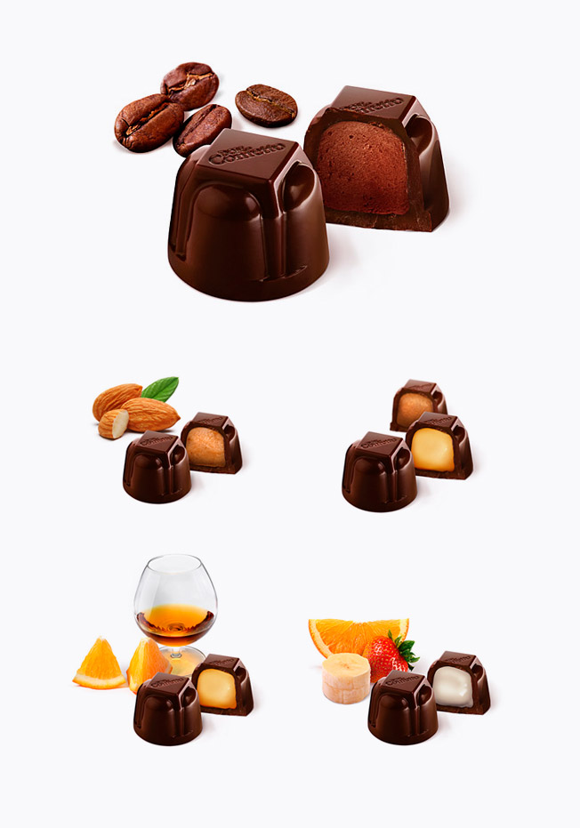 Упаковка & Оформление , Картонная упаковка для конфет кондитерской фабрики Don Confetto