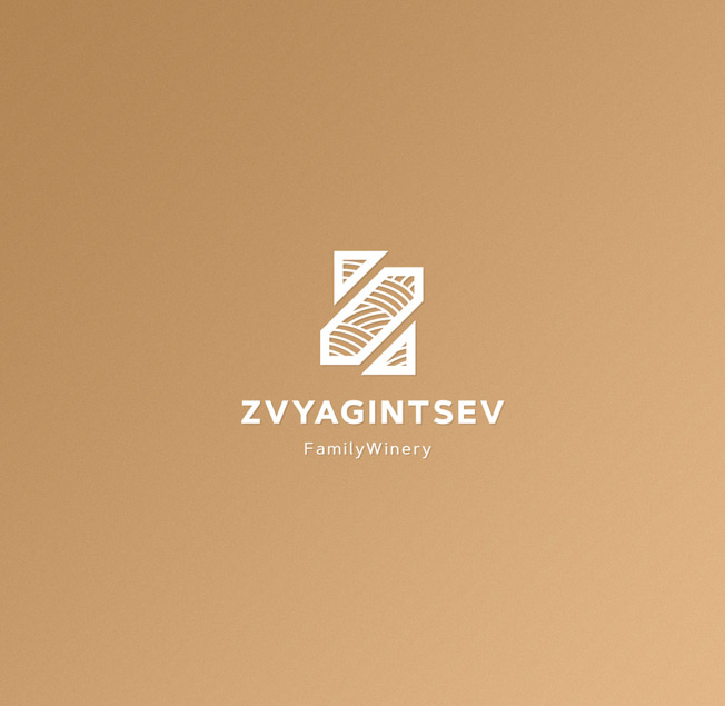 Логотипы & фирменный стиль , Логотип семейной винодельни Zvyaginsev!